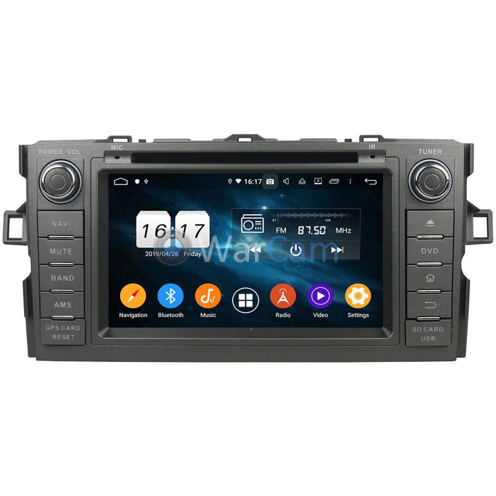 Штатная магнитола Toyota Auris I 2006-2012 Canbox 4253 KLD на Android 10.0  Купить