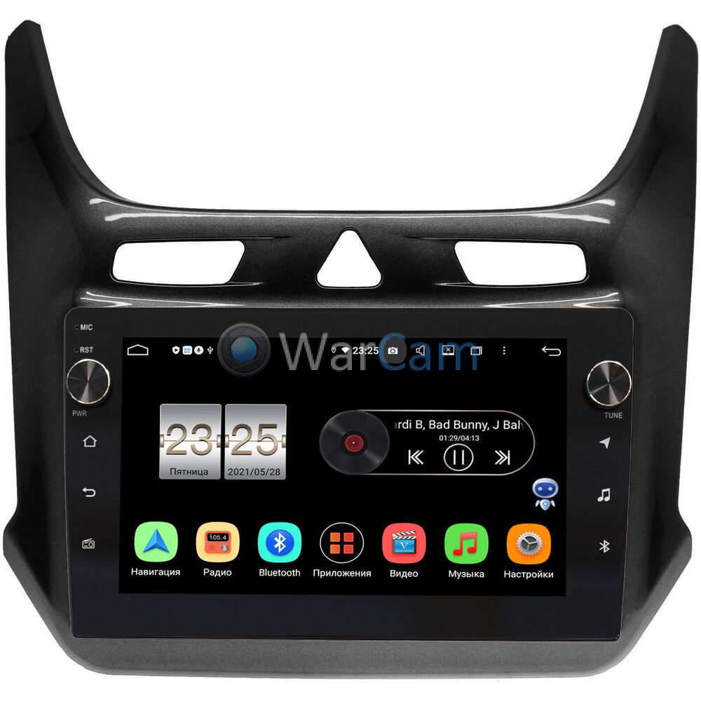 Штатная магнитола Canbox BPX409-408 для Chevrolet Cobalt 2 (2011-2022)  (черный глянец) на Android 10 (4/32, DSP, IPS, с крутилками) Купить