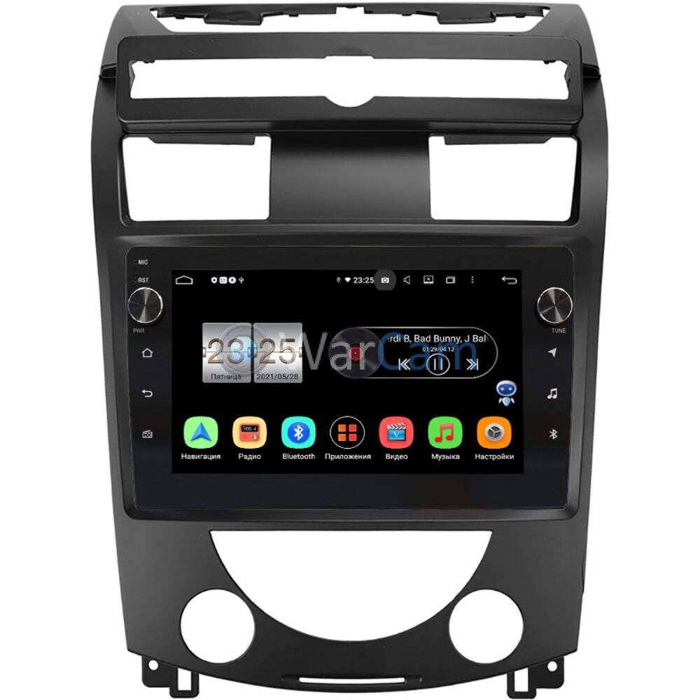 Штатная магнитола OEM BPX610-3539 для SsangYong Rexton II 2007-2012 на  Android 10 (4/64, DSP, IPS, с крутилками) Купить