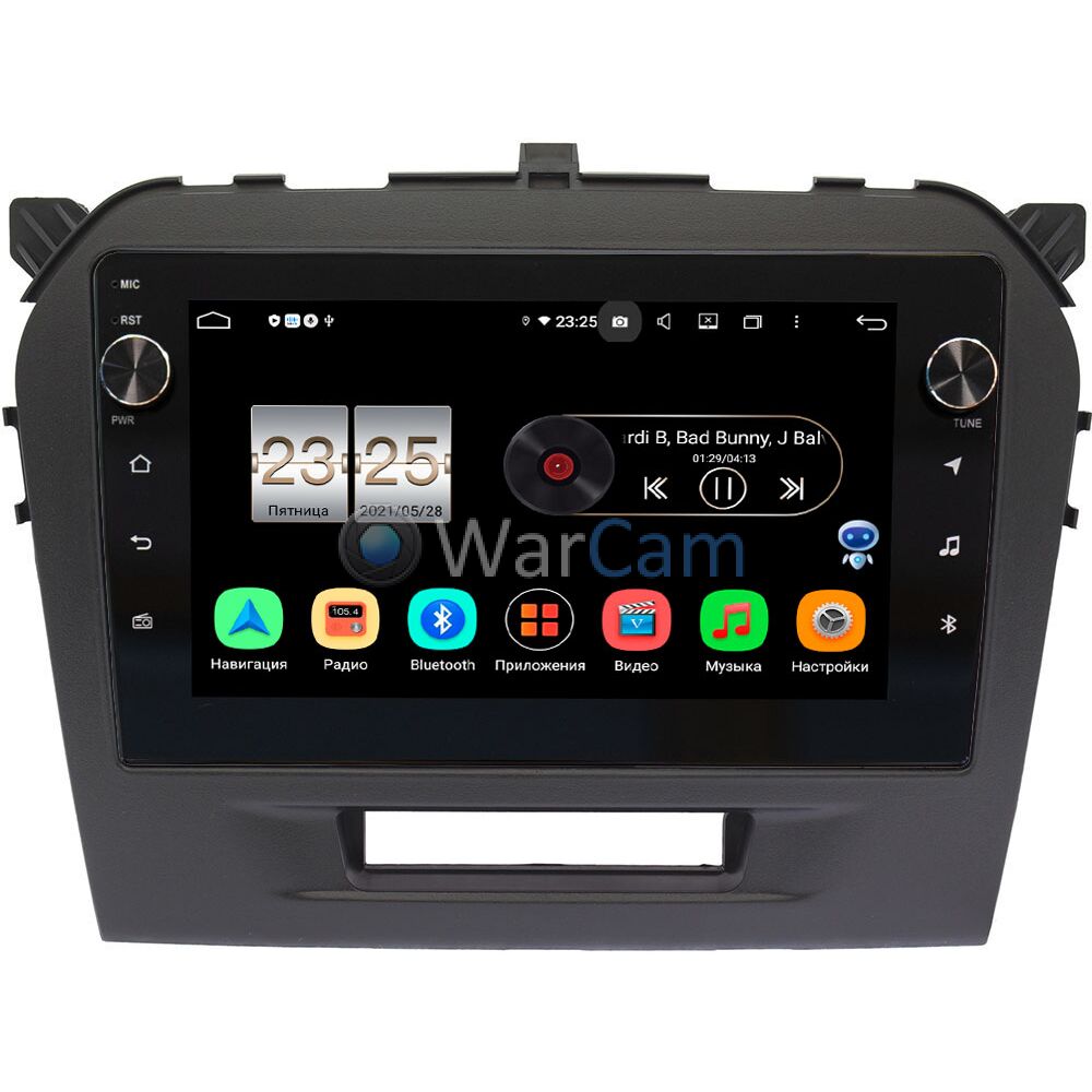 Штатная магнитола Suzuki Vitara 2014-2022 OEM BPX609-9103 на Android 10  (4/64, DSP, IPS, с крутилками) Купить