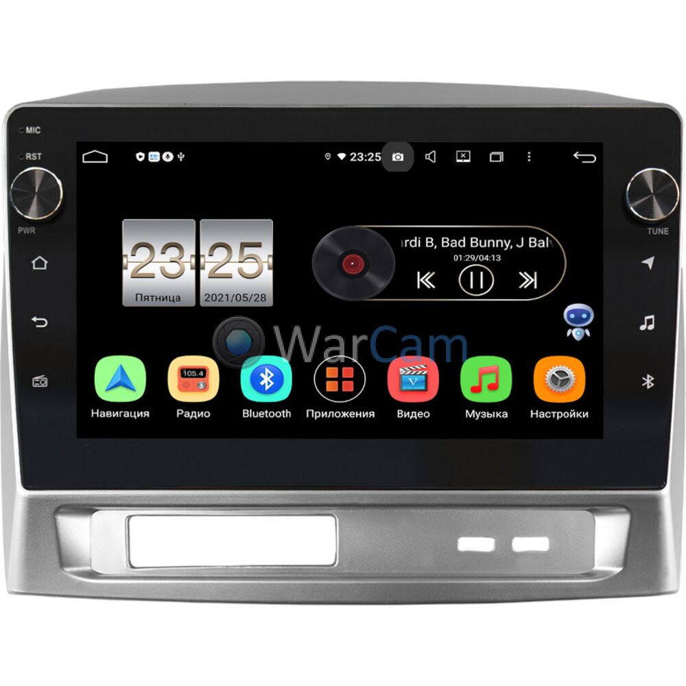 Штатная магнитола Geely MK 2006-2013 OEM BPX609-1680 на Android 10 (4/64,  DSP, IPS, с крутилками) Купить