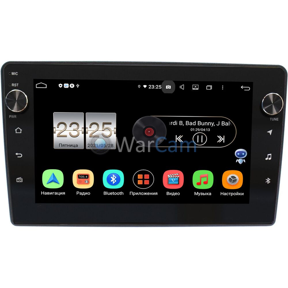 Штатная магнитола Canbox BPX409-1225 для Toyota Echo, Vitz, Yaris  (1999-2005) (крепление сверху) на Android 10 (4/32, DSP, IPS, с крутилками)  Купить