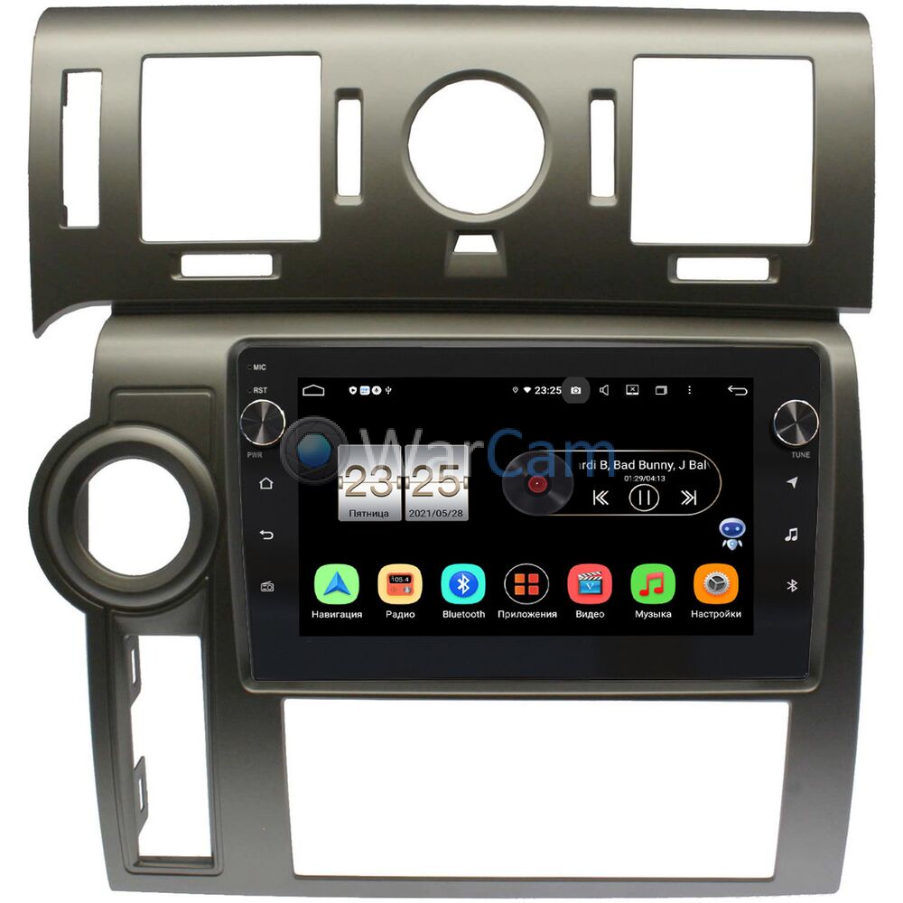 Штатная магнитола Canbox BPX409-HU002N для Hummer H2 (2007-2009) на Android  10 (4/32, DSP, IPS, с крутилками) Купить