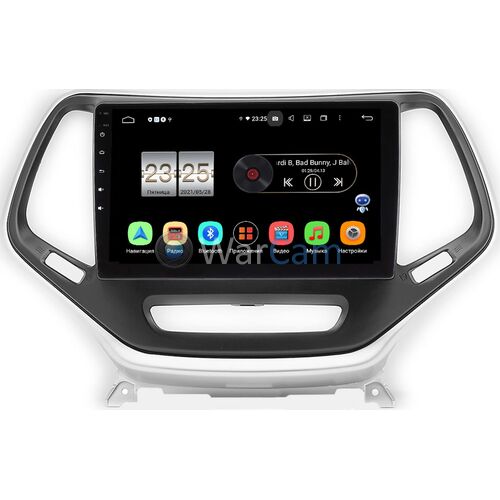 Jeep Cherokee 5 (KL) (2013-2022) OEM PX610-811 на Android 10 (4/64, DSP, IPS)
