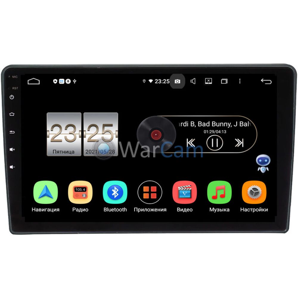 Штатная магнитола Citroen C2, C3, C3 Picasso, Berlingo 2, Jumpy 2 (черная)  OEM PX609-091 на Android 10 (4/64, DSP, IPS) Купить