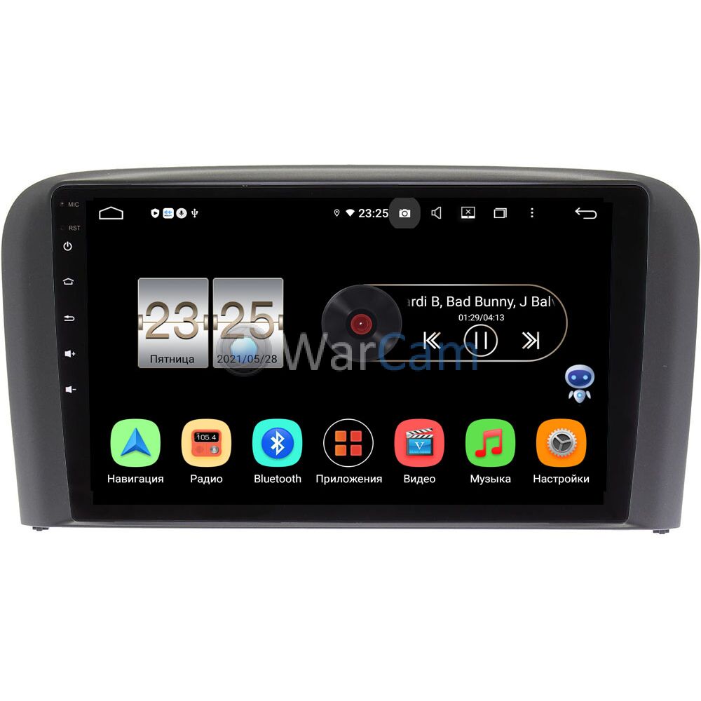 Штатная магнитола OEM PX609-9319 для Volvo S80 I 1998-2006 на Android 10  (4/64, DSP, IPS) Купить