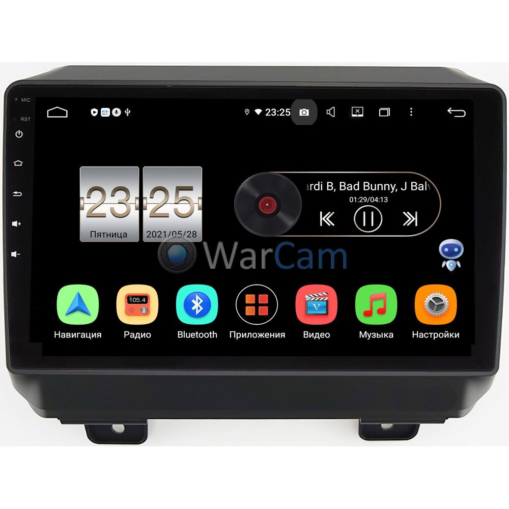 Штатная магнитола OEM PX609-327 для Jeep Wrangler IV (JL) 2017-2022 на  Android 10 (4/64, DSP, IPS) Купить