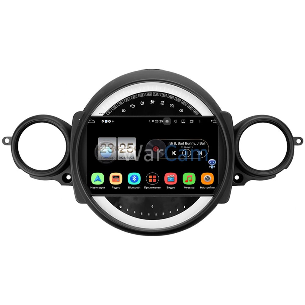 Штатная магнитола Mini Cooper Clubman, Coupe, Hatch, Roadster (2007-2015)  OEM PX609-9131 на Android 10 (4/64, DSP, IPS) Купить