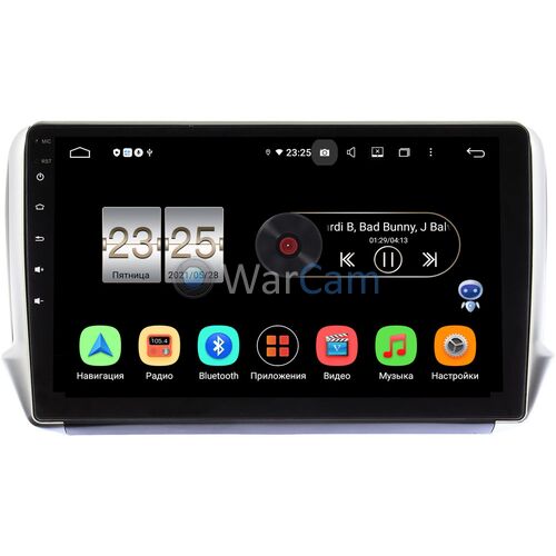Peugeot 208, 2008 (2013-2019) OEM PX610-732 на Android 10 (4/64, DSP, IPS)