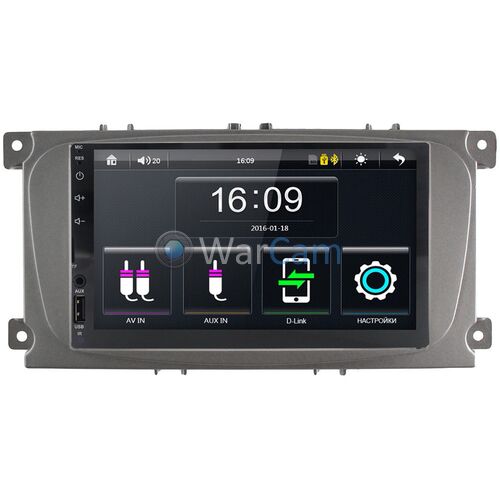 Ford Focus 2, C-MAX, Mondeo 4, S-MAX, Galaxy 2, Tourneo Connect (2006-2015) Canbox 2783-RP-FRCMD-54 MP5