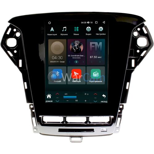 Ford Mondeo IV 2010-2015 Canbox M-Line (Tesla style) 9.7 дюймов 2/32 5620-FR139A на Android 10 (4G-SIM, DSP, QLed)