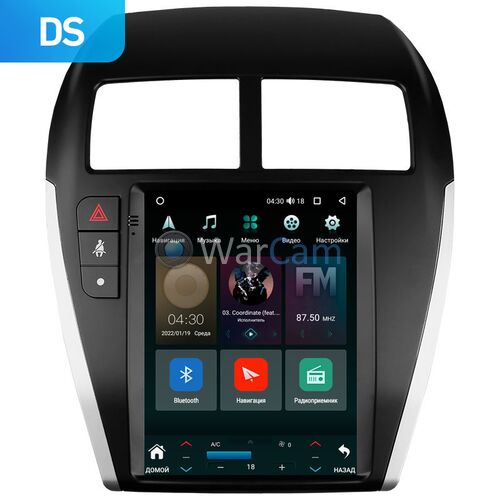 Citroen C4 AirCross (2012-2017) Canbox M-Line (Tesla style) 9.7 дюймов 2/32 5620-1312-29 на Android 10 (4G-SIM, DSP, QLed)