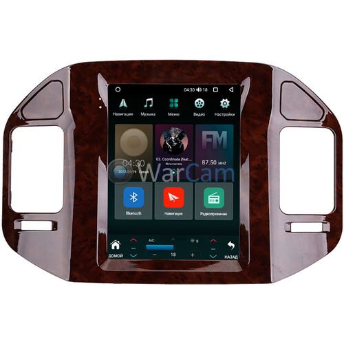 Mitsubishi Pajero III, Montero III 1999-2006 Canbox M-Line (Tesla style) 9.7 дюймов 2/32 5620-1312-54 на Android 10 (4G-SIM, DSP, QLed)