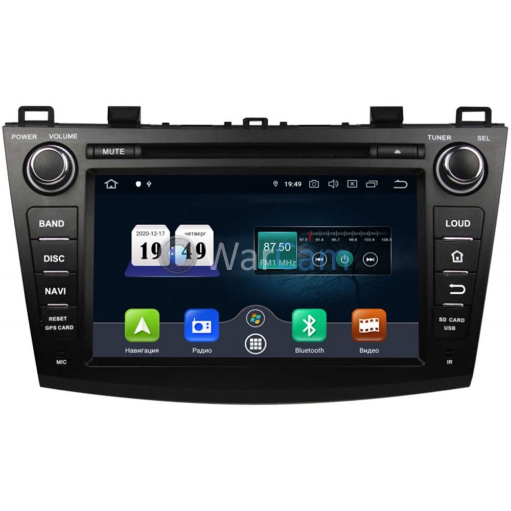 Штатная магнитола Roximo CarDroid RD-2404 Mazda 3 (BL) 2009-2013, Axela II  2009-2013 (Android 10.0) Купить