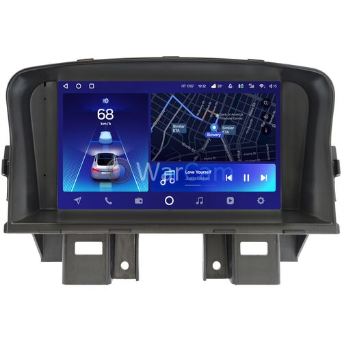 Chevrolet Cruze (2008-2012) (взамен верхнего экрана) Teyes CC2 PLUS 7 дюймов 3/32 RP-098-472 на Android 10 (4G-SIM, DSP)