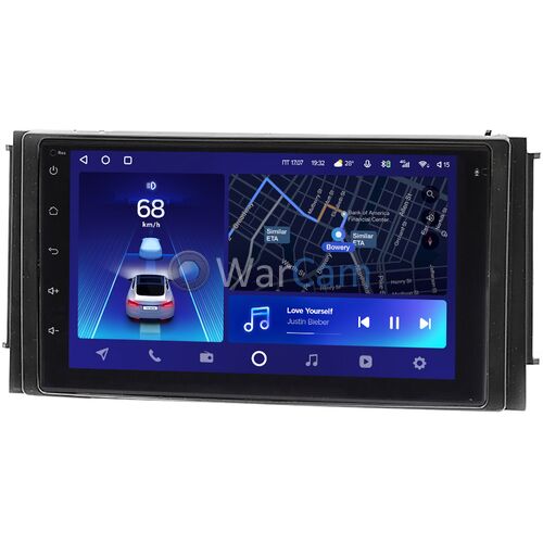 Hyundai Santa Fe II 2005-2012 (для авто с навигацией) Teyes CC2 PLUS 7 дюймов 3/32 RP-HDSFB-183 на Android 10 (4G-SIM, DSP) (173х98)