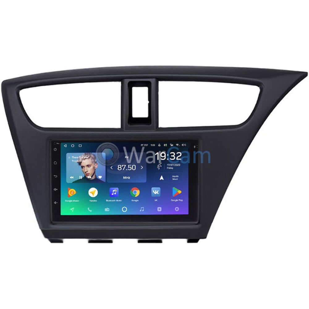 Магнитола в штатное место 2 din Honda Civic 9 (2011-2015) Hatchback (правый  руль) Teyes SPRO PLUS 7 дюймов 4/64 RP-11-344-257 на Android 10 (4G-SIM,  DSP) Купить