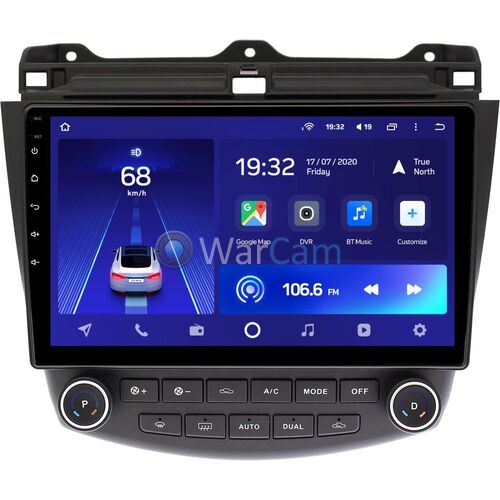 Honda Accord 7 (2002-2008) Teyes CC2L PLUS 10 дюймов 1/16 RM-1073 на Android 8.1 (DSP, IPS, AHD)