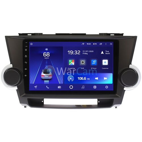 Toyota Highlander (U40) (2007-2013) Teyes CC2L PLUS 9 дюймов 1/16 RM-9002 на Android 8.1 (DSP, IPS, AHD)