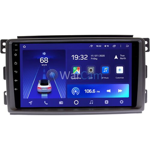 Smart Forfour (2004-2006), Fortwo 2 (2007-2011) Teyes CC2L PLUS 9 дюймов 1/16 RM-9289 на Android 8.1 (DSP, IPS, AHD)