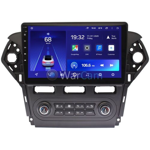 Ford Mondeo IV 2010-2015 (черная) Teyes CC2L PLUS 10 дюймов 1/16 RM-1018 для авто с Blaupunkt на Android 8.1 (DSP, IPS, AHD)
