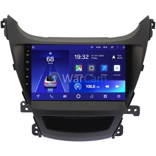 Hyundai Elantra 5 (MD) (2013-2016) Teyes CC2L PLUS 9 дюймов 1/16 RM-9023 для авто без камеры на Android 8.1 (DSP, IPS, AHD)