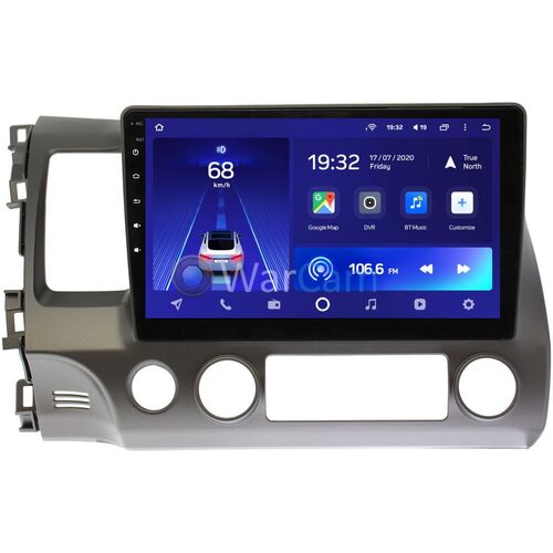 Honda Civic 8 (4D) (2005-2012) Teyes CC2L PLUS 10 дюймов 1/16 RM-10-063 на Android 8.1 (DSP, IPS, AHD)