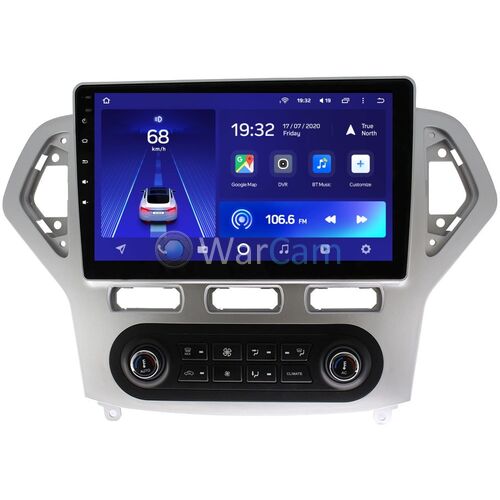 Ford Mondeo IV 2007-2010 (серебро) Teyes CC2L PLUS 10 дюймов 1/16 RM-1016 для авто с Blaupunkt на Android 8.1 (DSP, IPS, AHD)