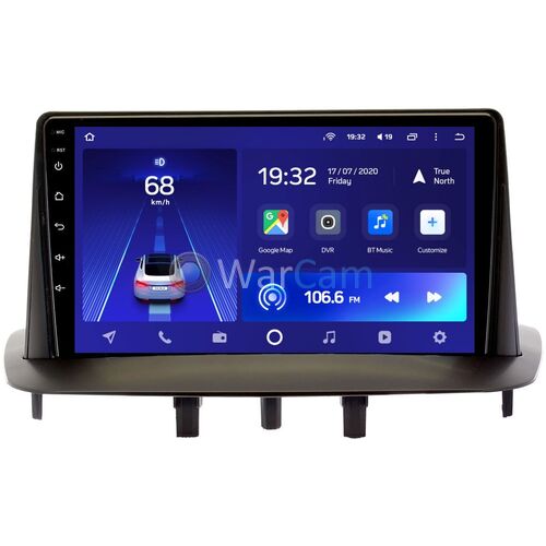 Renault Megane III, Fluence I 2009-2016 Teyes CC2L PLUS 9 дюймов 1/16 RM-9215 на Android 8.1 (DSP, IPS, AHD)