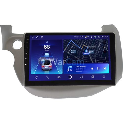 Honda Jazz II 2008-2014 (левый руль) Teyes CC2 PLUS 10 дюймов 3/32 RM-1067 на Android 10 (4G-SIM, DSP, QLed)