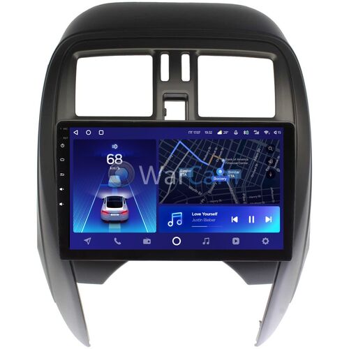 Nissan March IV (K13) 2013-2022 Teyes CC2 PLUS 9 дюймов 3/32 RM-9-NI097N на Android 10 (4G-SIM, DSP, QLed)