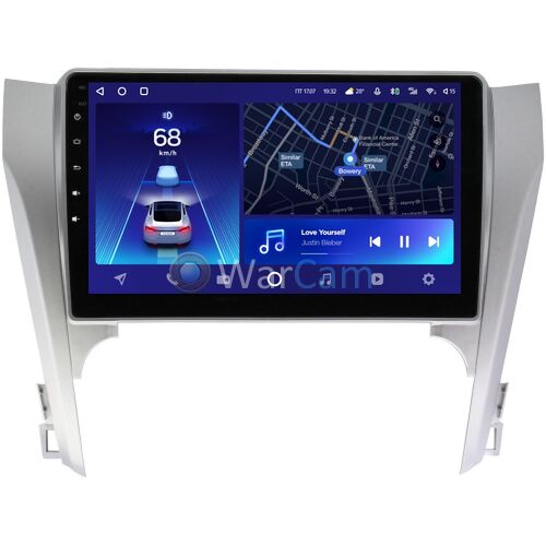 Toyota Camry XV50 (2011-2014) Teyes CC2 PLUS 10 дюймов 4/64 RM-1003 на Android 10 (4G-SIM, DSP, QLed) (для авто с камерой, JBL)