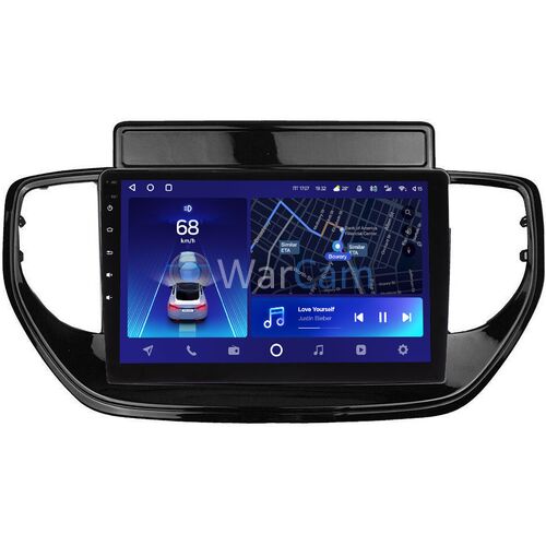 Hyundai Solaris II 2020-2022 (для авто с экраном) Teyes CC2 PLUS 9 дюймов 3/32 RM-9-TK957 на Android 10 (4G-SIM, DSP, QLed)