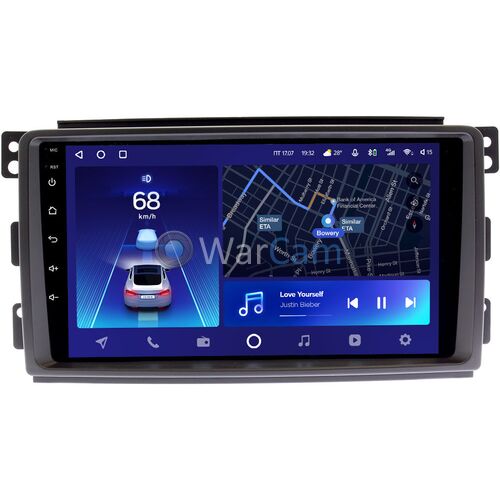 Smart Forfour (2004-2006), Fortwo 2 (2007-2011) Teyes CC2 PLUS 9 дюймов 3/32 RM-9289 на Android 10 (4G-SIM, DSP, QLed)