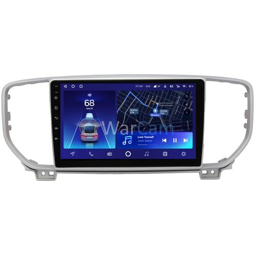 Kia Sportage IV 2018-2022 Teyes CC2 PLUS 9 дюймов 3/32 RM-9082 на Android 10 (4G-SIM, DSP, QLed) (для авто с камерой)
