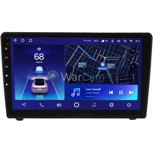 Peugeot 407 2004-2010 (черная) Teyes CC2 PLUS 9 дюймов 3/32 RM-9-6716 на Android 10 (4G-SIM, DSP, QLed)