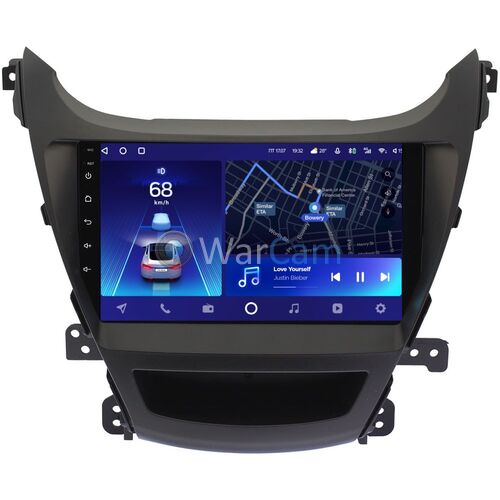 Hyundai Elantra 5 (MD) (2013-2016) Teyes CC2 PLUS 9 дюймов 6/128 RM-9024 для авто с камерой на Android 10 (4G-SIM, DSP, QLed)