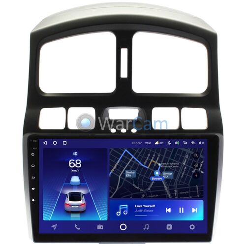 Hyundai Santa Fe 2000-2012 Teyes CC2 PLUS 9 дюймов 3/32 RM-9-223 на Android 10 (4G-SIM, DSP, QLed)