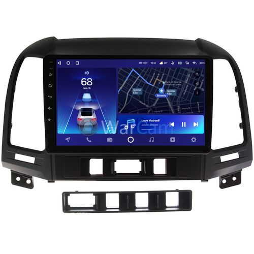 Hyundai Santa Fe II 2005-2012 Teyes CC2 PLUS 9 дюймов 3/32 RM-9052 на Android 10 (4G-SIM, DSP, QLed)