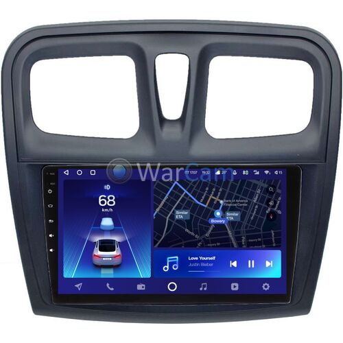 Renault Logan II 2013-2020, Sandero II 2013-2020 Teyes CC2 PLUS 9 дюймов 3/32 RM-9-3010 на Android 10 (4G-SIM, DSP, QLed)