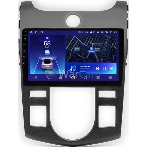 Kia Cerato 2 (2008-2013) (черный) Teyes CC2 PLUS 9 дюймов 3/32 RM-9-413 для авто с климатом (тип 1) на Android 10 (4G-SIM, DSP, QLed)
