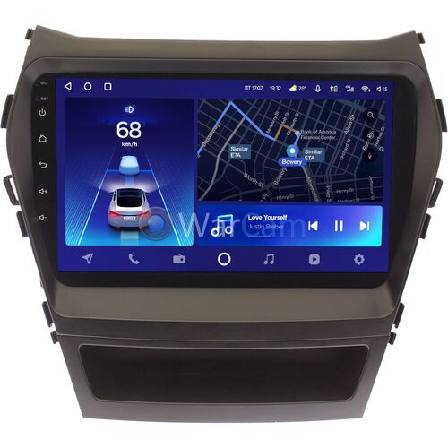 Hyundai Santa Fe III 2012-2018 Teyes CC2 PLUS 9 дюймов 3/32 RM-9022 на Android 10 (4G-SIM, DSP, QLed)