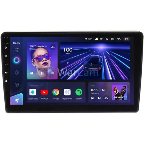 Mitsubishi L200 V 2015-2019 Teyes CC3 2K 9.5 дюймов 3/32 RM-9-083 на Android 10 (4G-SIM, DSP, QLed)