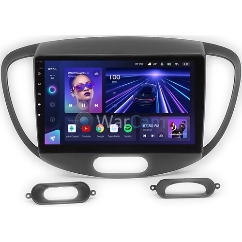 Hyundai i10 I 2007-2013 Teyes CC3 9 дюймов 3/32 RM-9-143 на Android 10 (4G-SIM, DSP, QLed)