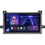 Toyota Prius IV (XW50) 2015-2022 (черный глянец) Teyes CC3 2K 9.5 дюймов 4/64 RM-9-651 на Android 10 (4G-SIM, DSP, QLed)