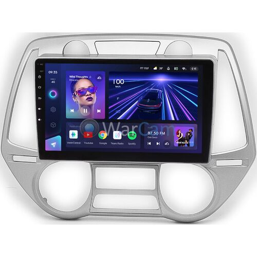 Hyundai i20 I 2008-2012 Teyes CC3 2K 9.5 дюймов 3/32 RM-9-677 на Android 10 (4G-SIM, DSP, QLed)