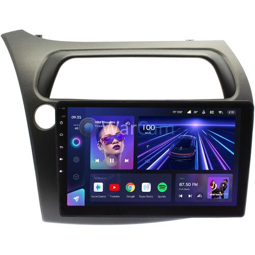 Honda Civic 8 (5D) (2005-2012) Teyes CC3 9 дюймов 3/32 RM-9-HO107N на Android 10 (4G-SIM, DSP, QLed)