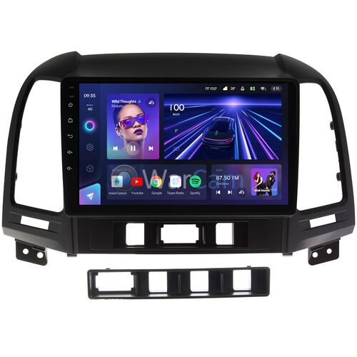 Hyundai Santa Fe II 2005-2012 Teyes CC3 9 дюймов 6/128 RM-9052 на Android 10 (4G-SIM, DSP, QLed)