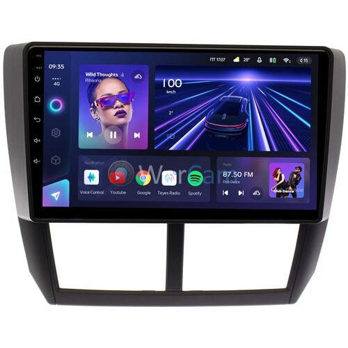 Subaru Forester 3, Impreza 3 (2007-2013) Teyes CC3 9 дюймов 3/32 RM-9080 на Android 10 (4G-SIM, DSP, QLed)