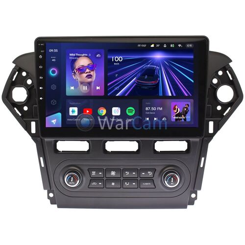 Ford Mondeo IV 2010-2015 (черная) Teyes CC3 10 дюймов 3/32 RM-1018 для авто с Blaupunkt на Android 10 (4G-SIM, DSP, QLed)